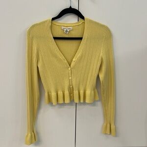 Yellow Cardigan